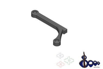 Thumb rest for Fender Jazz V post 2010 (M-1)
