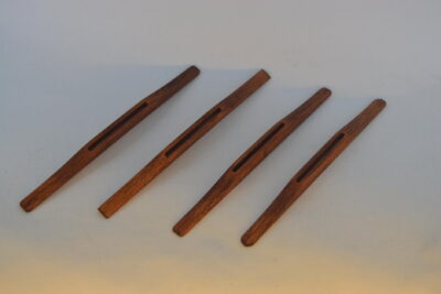 Bouzouki bridge, top nut and tailpiece