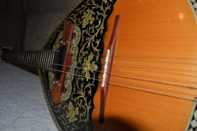 Bouzouki pickup holder