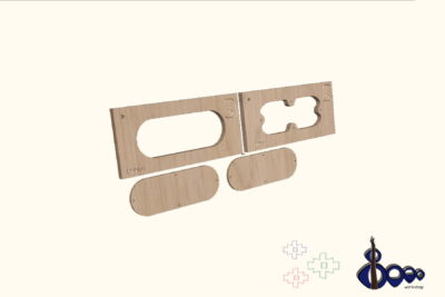 Control Cavity Routing Set (M-45/17.9 x 6.40)