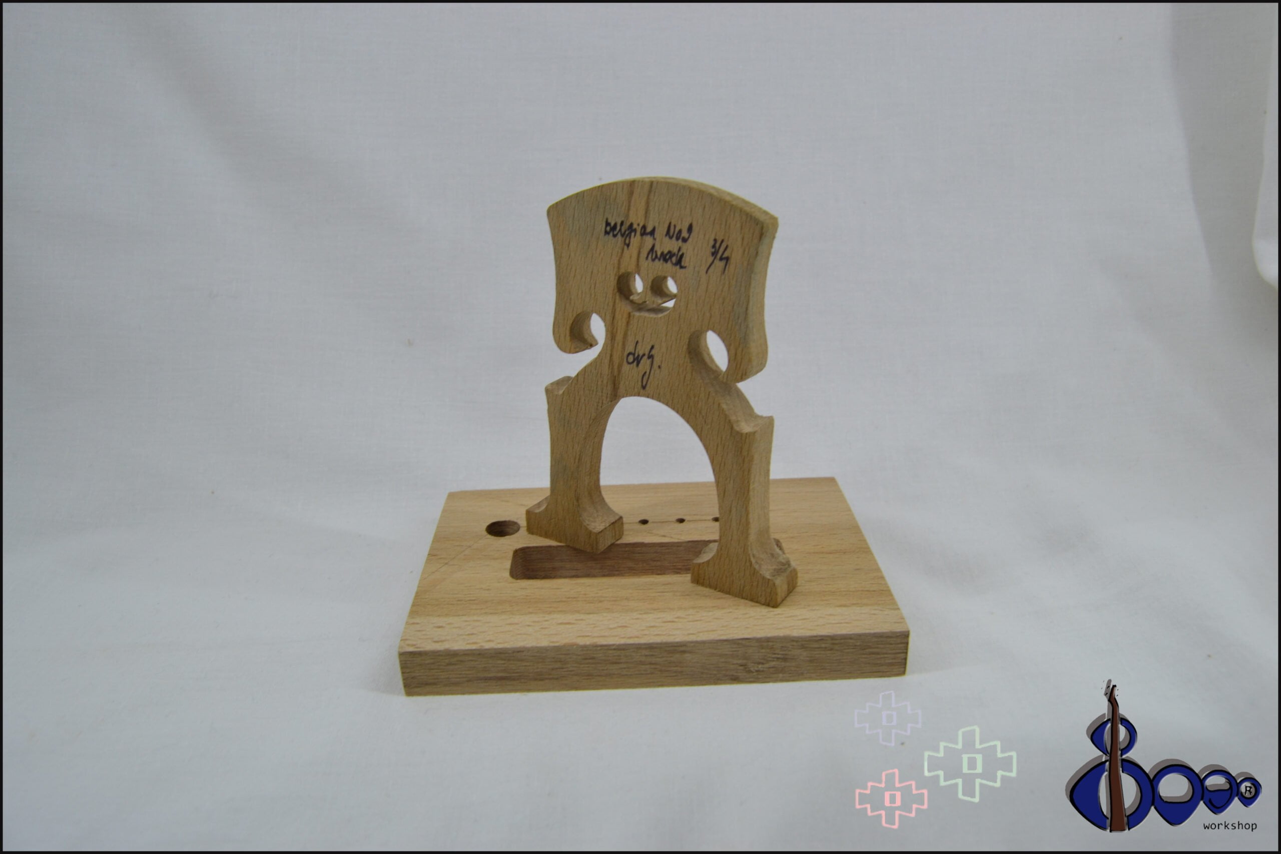 Toure Cello Bridge dr G – All Sizes Performance Model (Maple & Ash) 7 Toure Cello Bridge dr G – All Sizes Performance Model (Maple & Ash) - Image 7