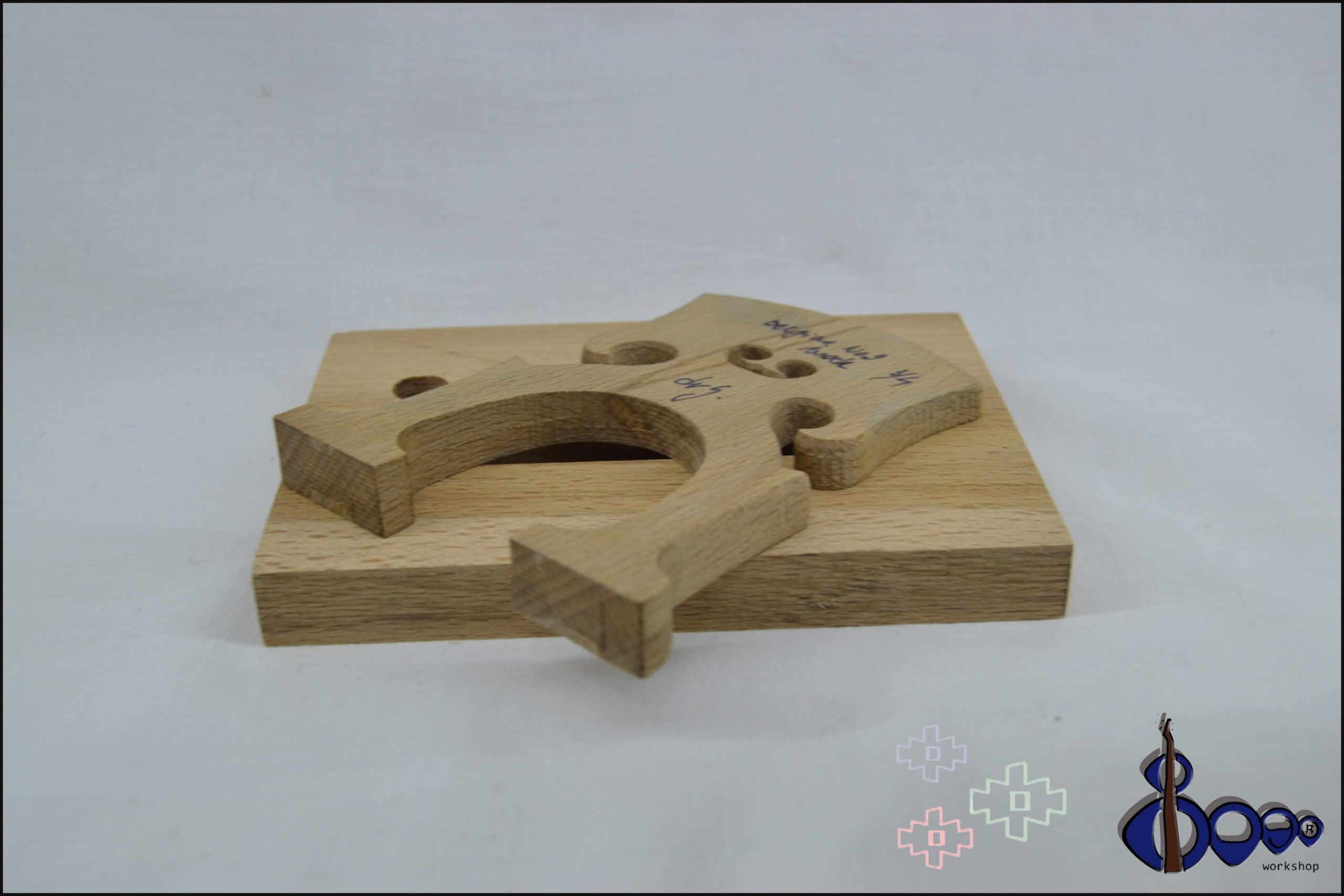 Premium Cello Bridge Belgian 2 dr G Maple and Ash all sizes workshop-cut tonewood