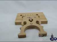 Cauer Cello Bridge Three-Quarter – Handcrafted Maple Model