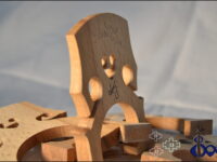 Dr G Cello Bridge French 1 Maple and Ash all sizes workshop-cut model