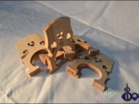 French Cello Bridge Model 2 by dr G – maple or ash – all sizes