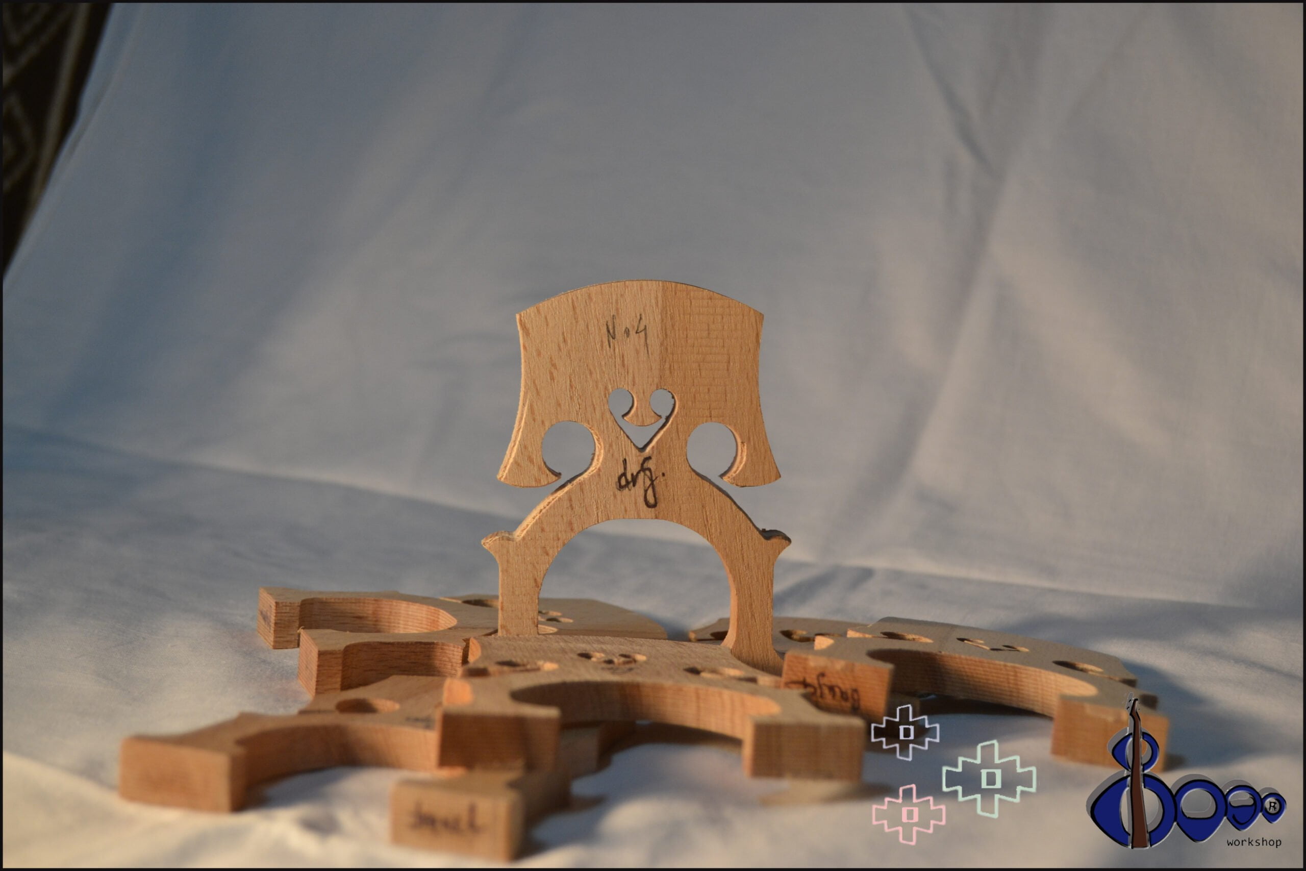 Dr G Cello Bridge Bausch 1 Model 3/4 7 Dr G Cello Bridge Bausch 1 Model 3/4 - Image 7