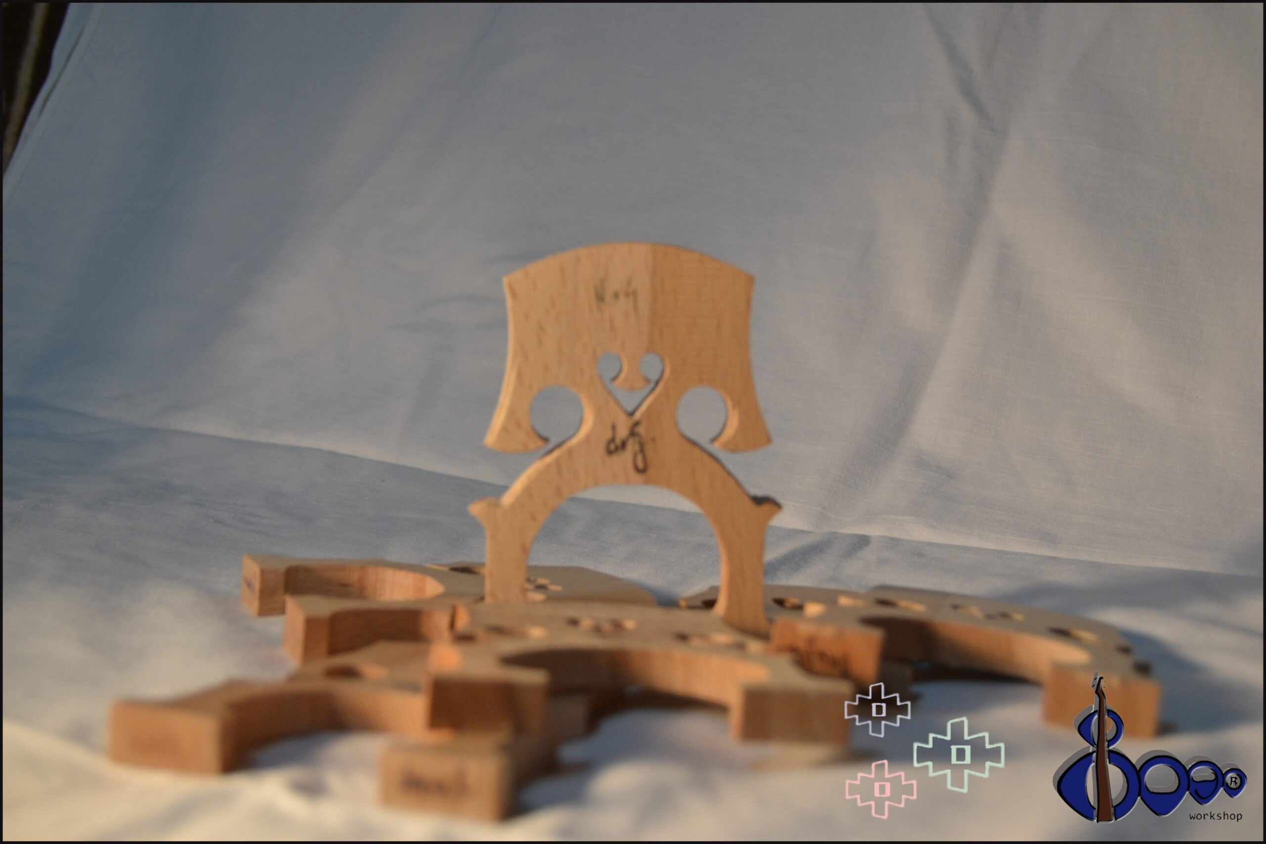 Dr G Cello Bridge Bausch 1 Model 3/4 6 Dr G Cello Bridge Bausch 1 Model 3/4 - Image 6