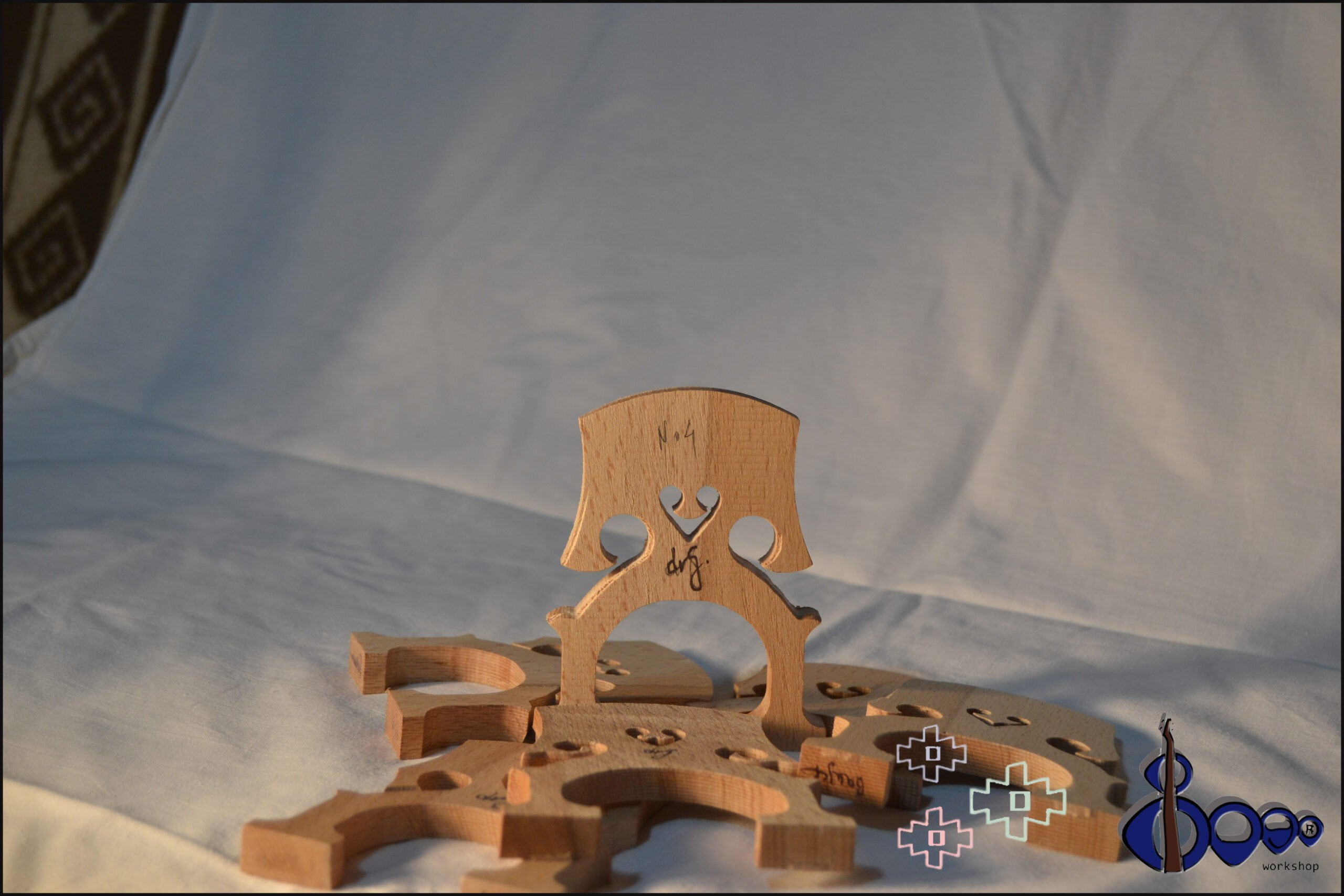 Dr G Cello Bridge Bausch 1 Model 3/4 5 Dr G Cello Bridge Bausch 1 Model 3/4 - Image 5