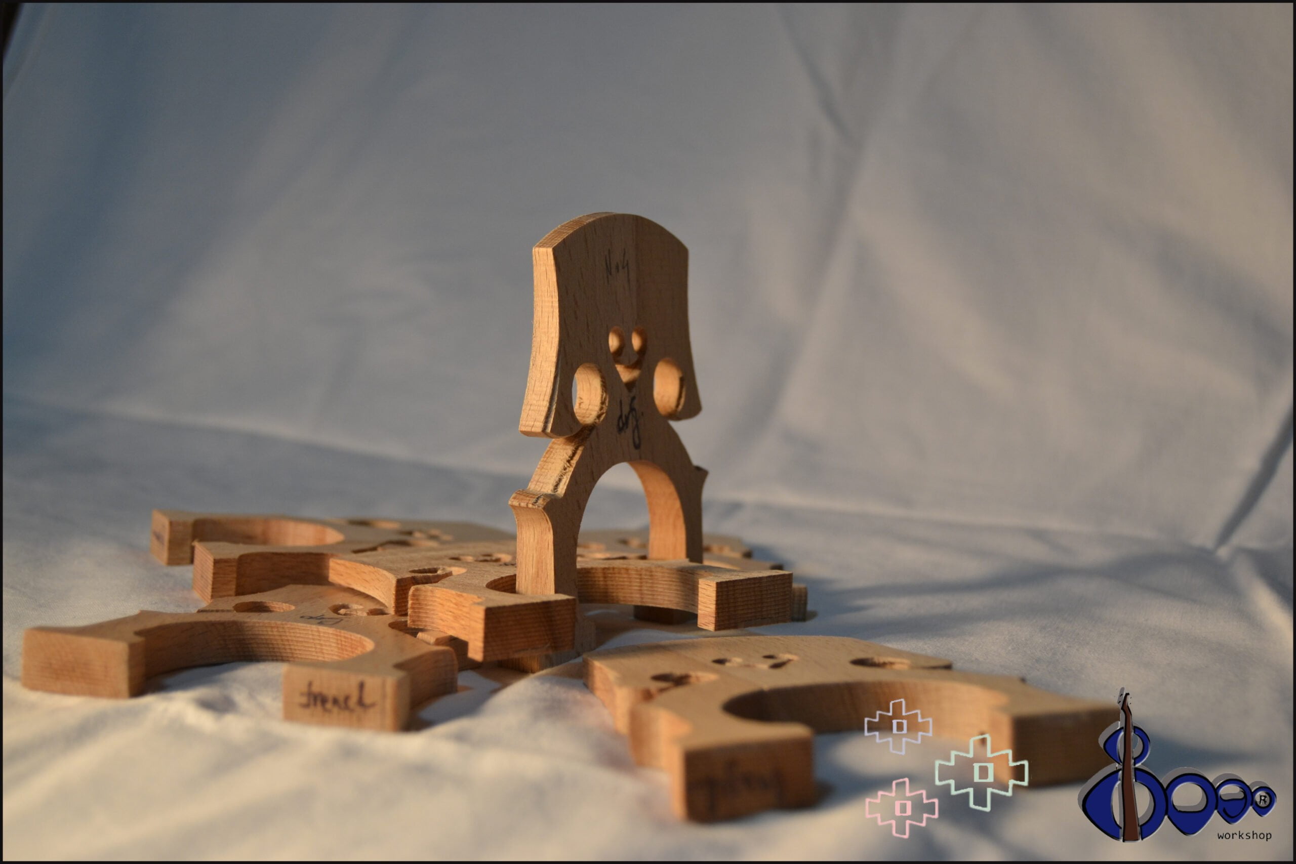 Dr G Cello Bridge Bausch 1 Model 3/4 4 Dr G Cello Bridge Bausch 1 Model 3/4 - Image 4