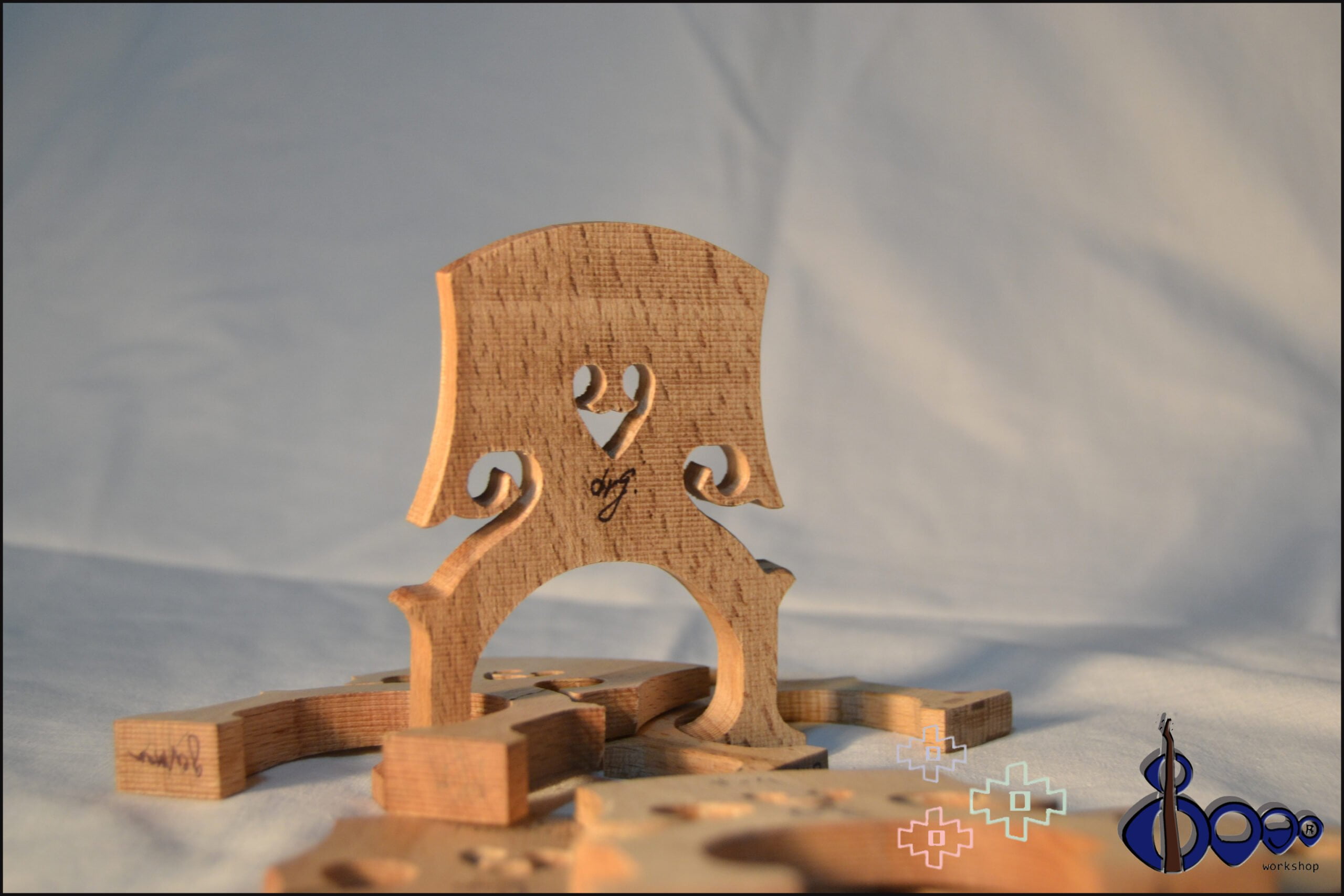 Cello Bridge Half Size Teller