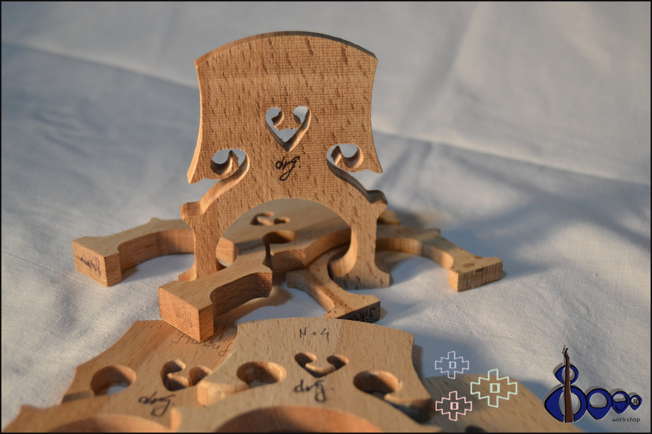 Teller Cello Bridge Full Size 3 Teller Cello Bridge Full Size - Image 3