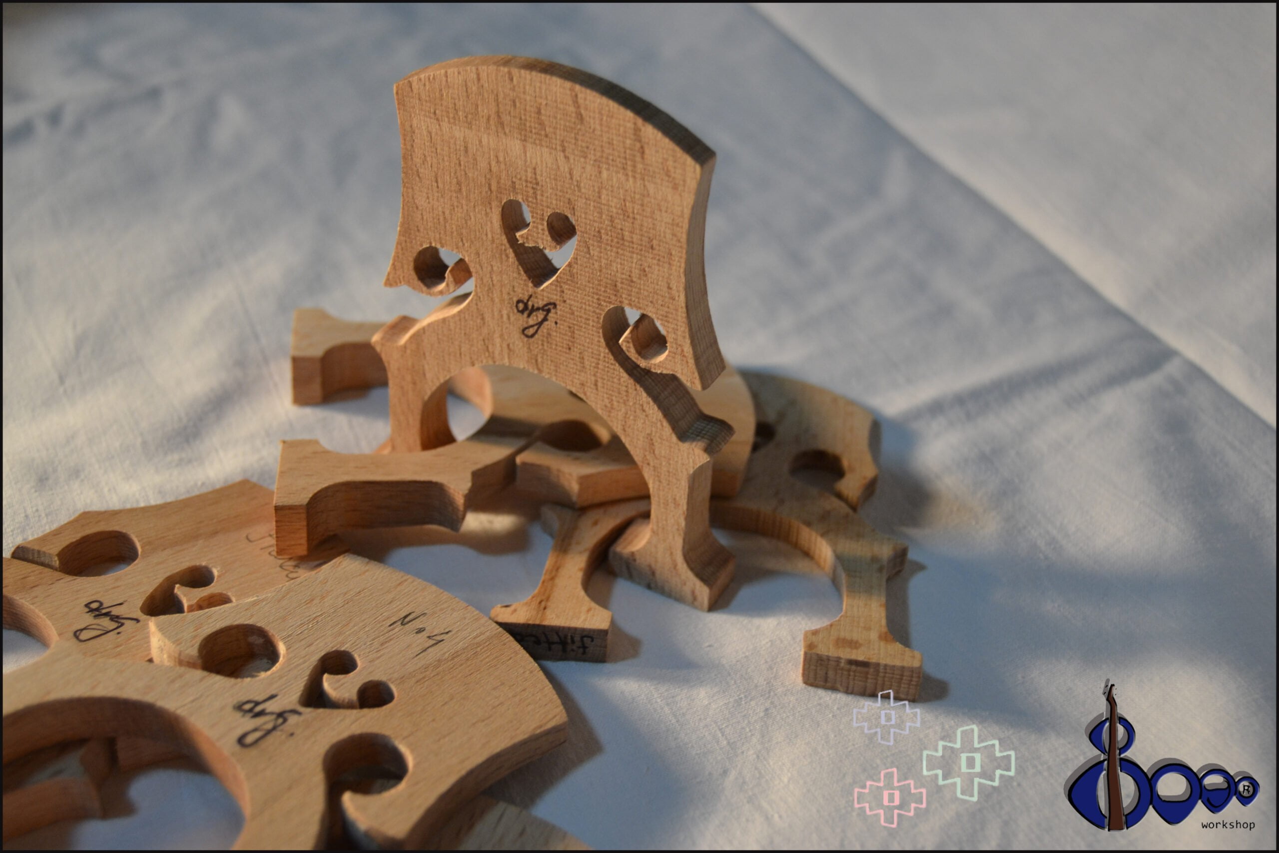 Teller Cello Bridge Full Size 2 Teller Cello Bridge Full Size - Image 2