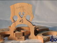 German Cello Bridge dr G performance fit maple model bogoworkshop