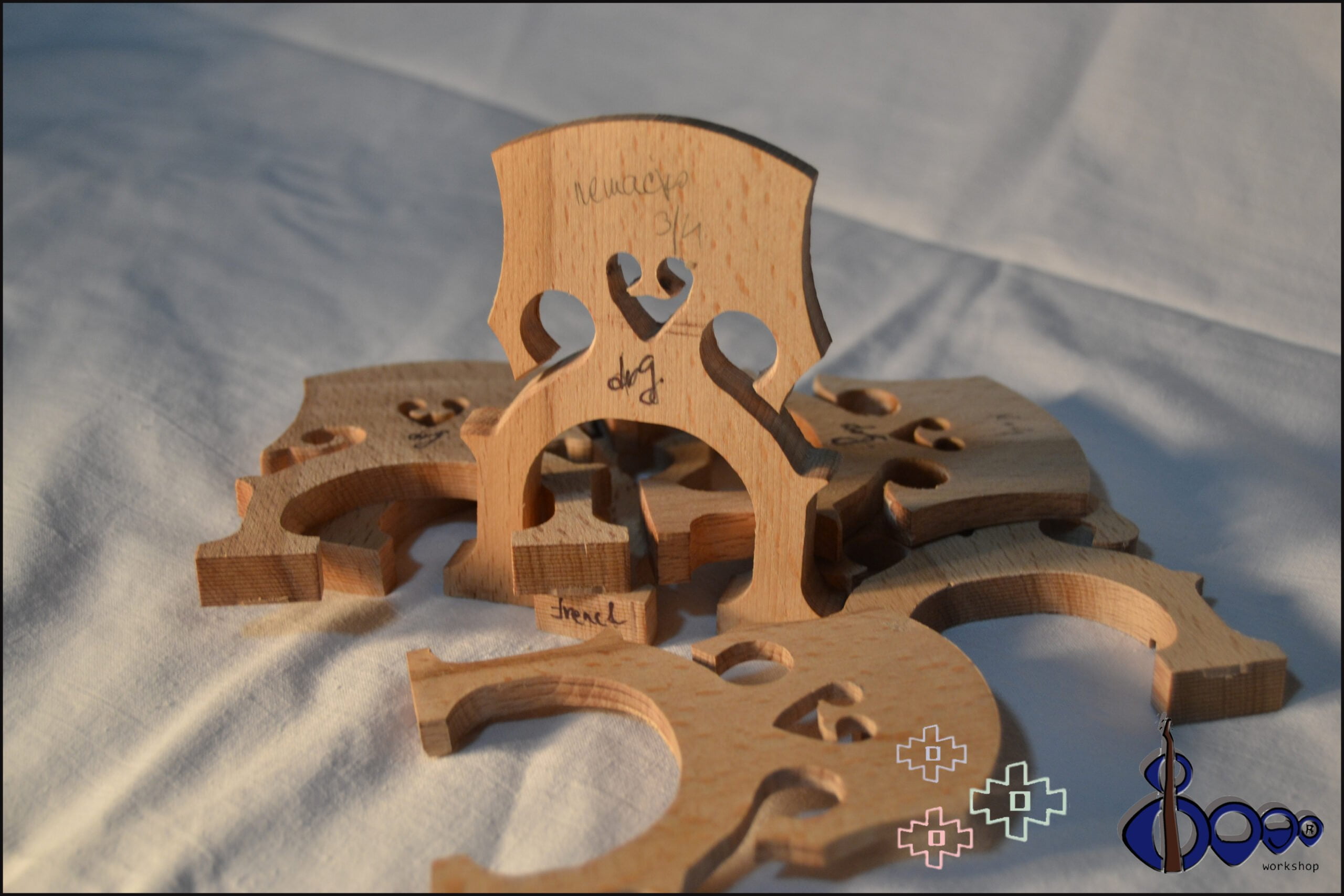 German Cello Bridge Half Size – Tone-Focused German Model 5 German Cello Bridge Half Size – Tone-Focused German Model - Image 5