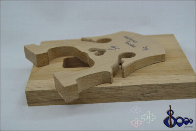 Cello bridge 4/4 Baroque model 10