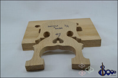 Cello bridge 4/4 Baroque model 11