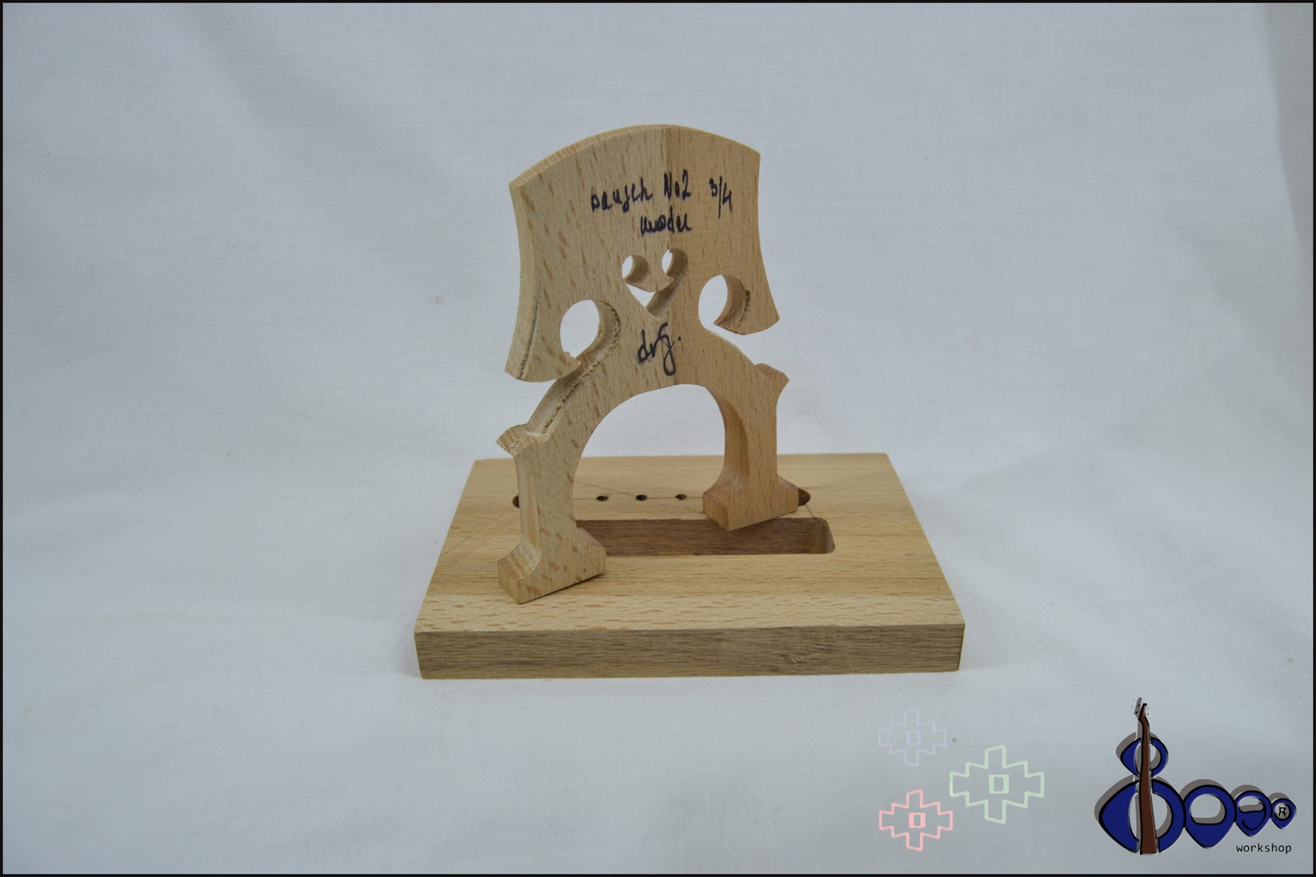 Cello Bridge Bausch 2 Model Half Size 7 Cello Bridge Bausch 2 Model Half Size - Image 7