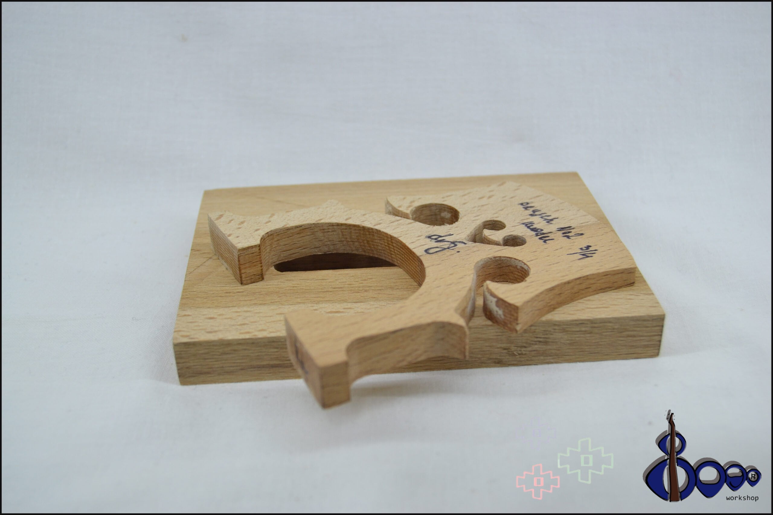 Cello Bridge Bausch 2 Model Half Size 5 Cello Bridge Bausch 2 Model Half Size - Image 5