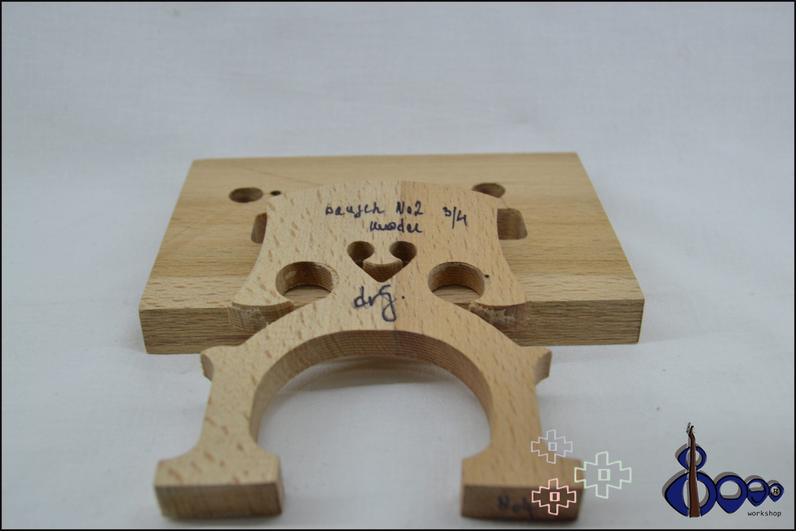 Cello Bridge Bausch 2 Model Half Size