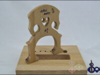 Fitted Cello Bridge Half Size