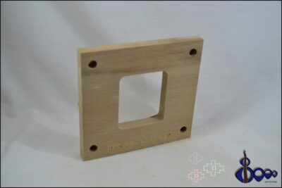 Routing template for plastic Battery box (two batteries)