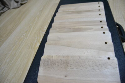 Guitar fretboard Sanding blocks - Set of 10 pieces 35cm
