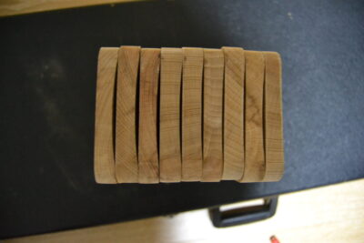 Guitar fretboard Sanding blocks - Set of 10 pieces 35cm