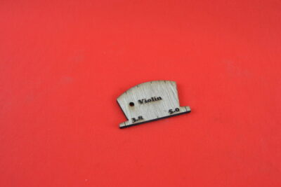 Bridge/ Fingerboard Template set for violin and viola