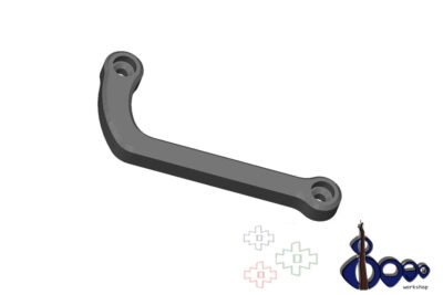 Thumb rest for Fender Jazz 4 post 2010 (M-1)