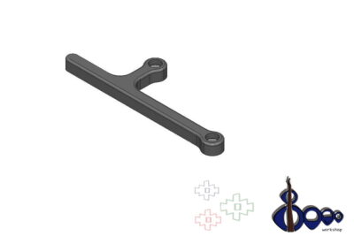 Thumb rest for Fender Jazz 4 post 2010 (M-7)