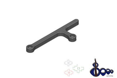 Thumb rest for Fender Jazz 4 post 2010 (M-7)