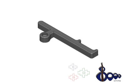 Thumb rest for Fender Jazz 4 post 2010 (M-5)