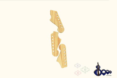 Fender headstock routing template (M-15/20)