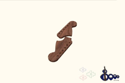 Fender headstock routing template (M-18/20)