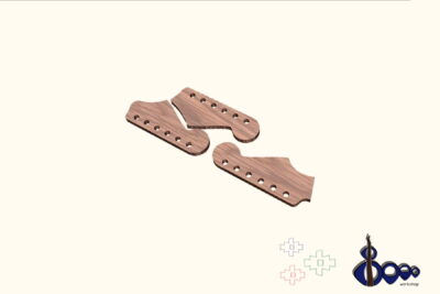 Fender headstock routing template (M-8/20)