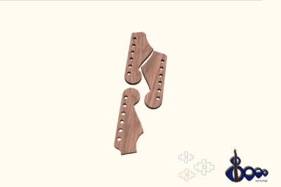 Fender headstock routing template (M-8/20)