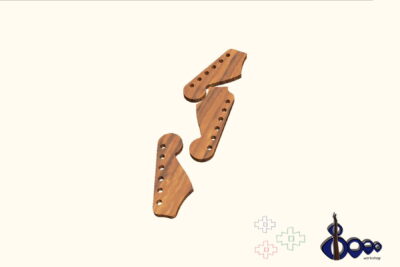 Fender headstock routing template (M-9/20)