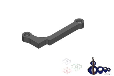 Thumb rest for Fender Jazz 4 post 2010 (M-3)