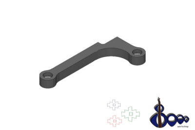 Thumb rest for Fender Jazz 4 post 2010 (M-3)