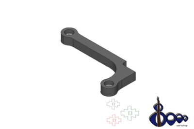 Thumb rest for Fender Jazz 4 post 2010 (M-3)