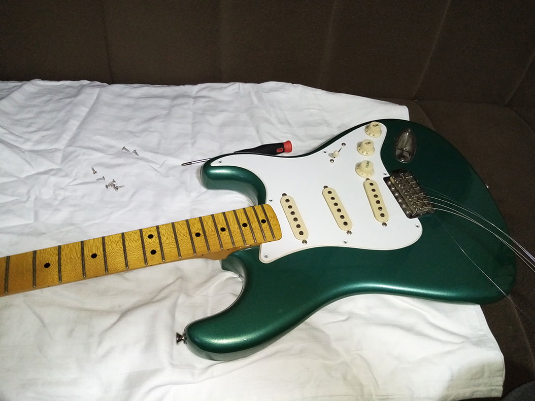 Setup electric guitar Setup electric guitar