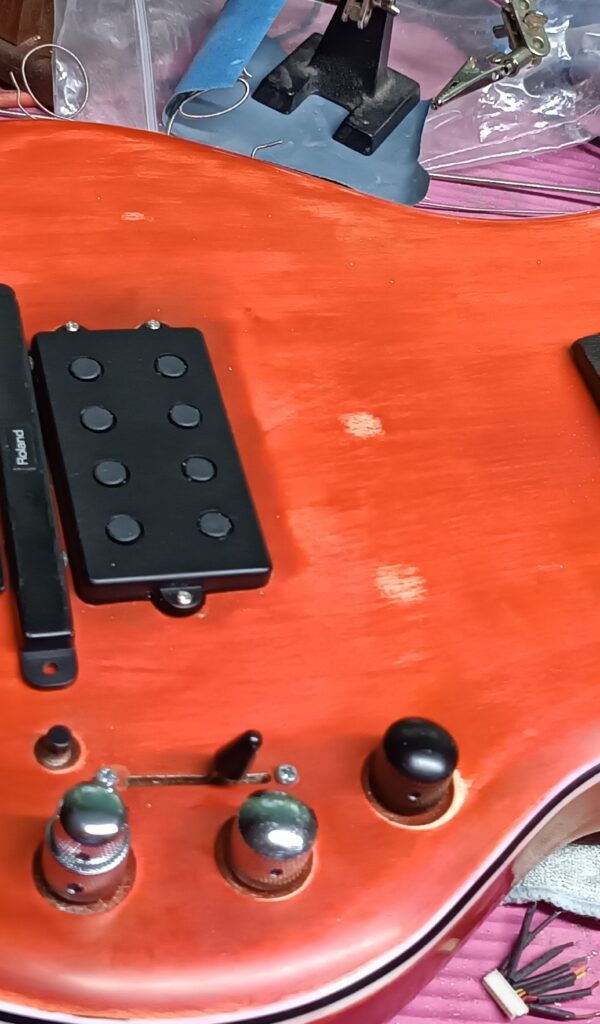 Stingray Bass Build – Custom Bass Guitar Project with Roland GK3 15