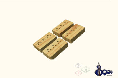 Telecaster 50 tremolo drilling template