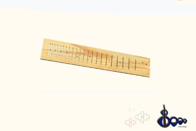 Telecaster fret slot marking template