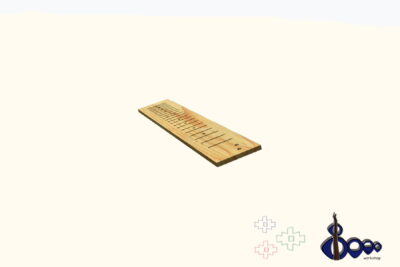 Telecaster fret slot marking template