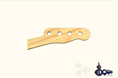 Telecaster bass neck routing template