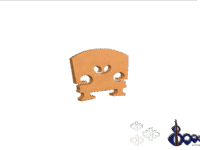 Cutted Violin Bridge 4/4 Dr G