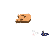 French Violin Bridge 1/2 Dr G