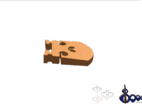 German Violin Bridge 4/4 Dr G