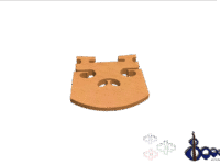 Dr G German Violin Bridge 7/8